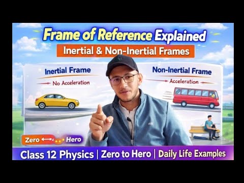 Frame of reference Explained|| Types|| Inertial and Non-Inertial Frames ...
