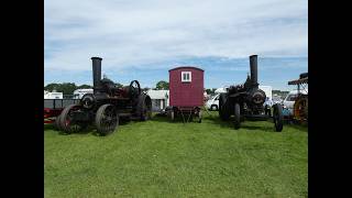Heskin Steam Rally record turnout of 12 full size steam and lots of other exhibits on show.
