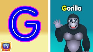 Tracing Uppercase And Lowercase Letters - Letter Gg And Letter Hh - Chuchutv Toddler Learning Videos