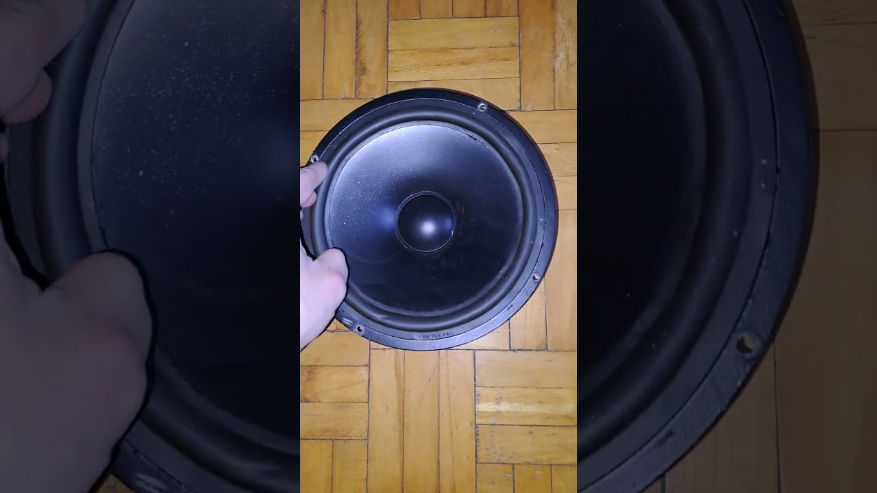 Speaker from Denmark manufacturer Vifa to replace suspension - YouTube