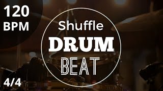 8 Notes Shuffle Groove Drum Beat | 120 BPM | 4/4
