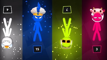 Stickman Party All Random MINIGAMES 1 2 3 4 Player Games 2023 Gameplay