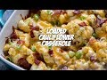 Loaded Cauliflower Casserole Recipe | Holiday Keto Side Dish