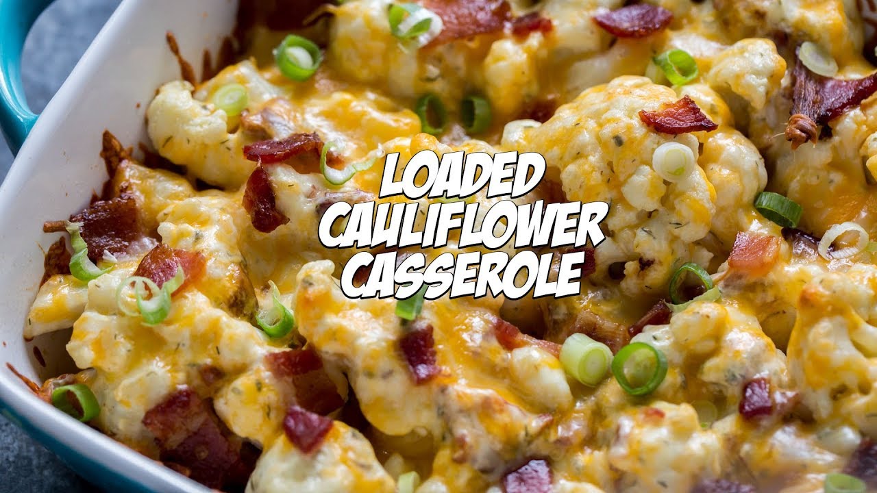 Míralo en vídeo — Cazuela de coliflor cargada