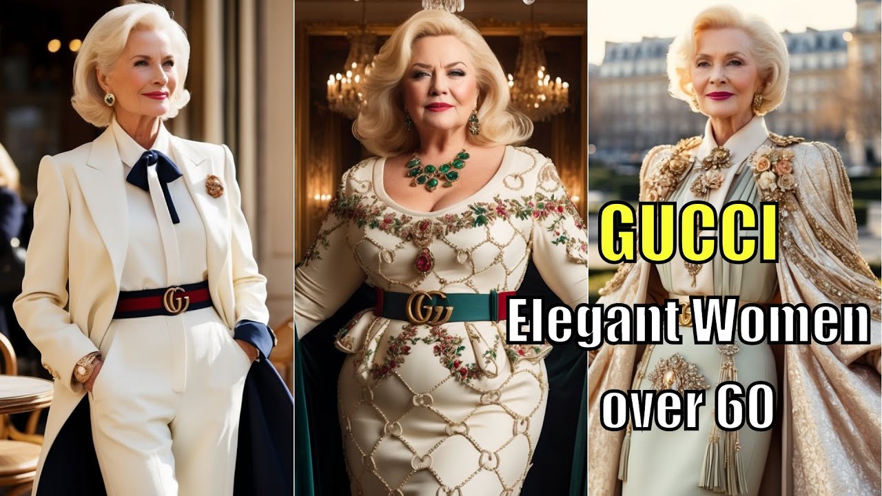 GUCCI fashion for women over 60