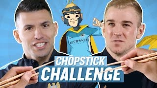 Manchester City Chopstick Challenge! | Chinese New Year