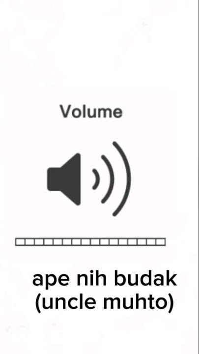 ape ini budak (muhto) (funny sound effect)