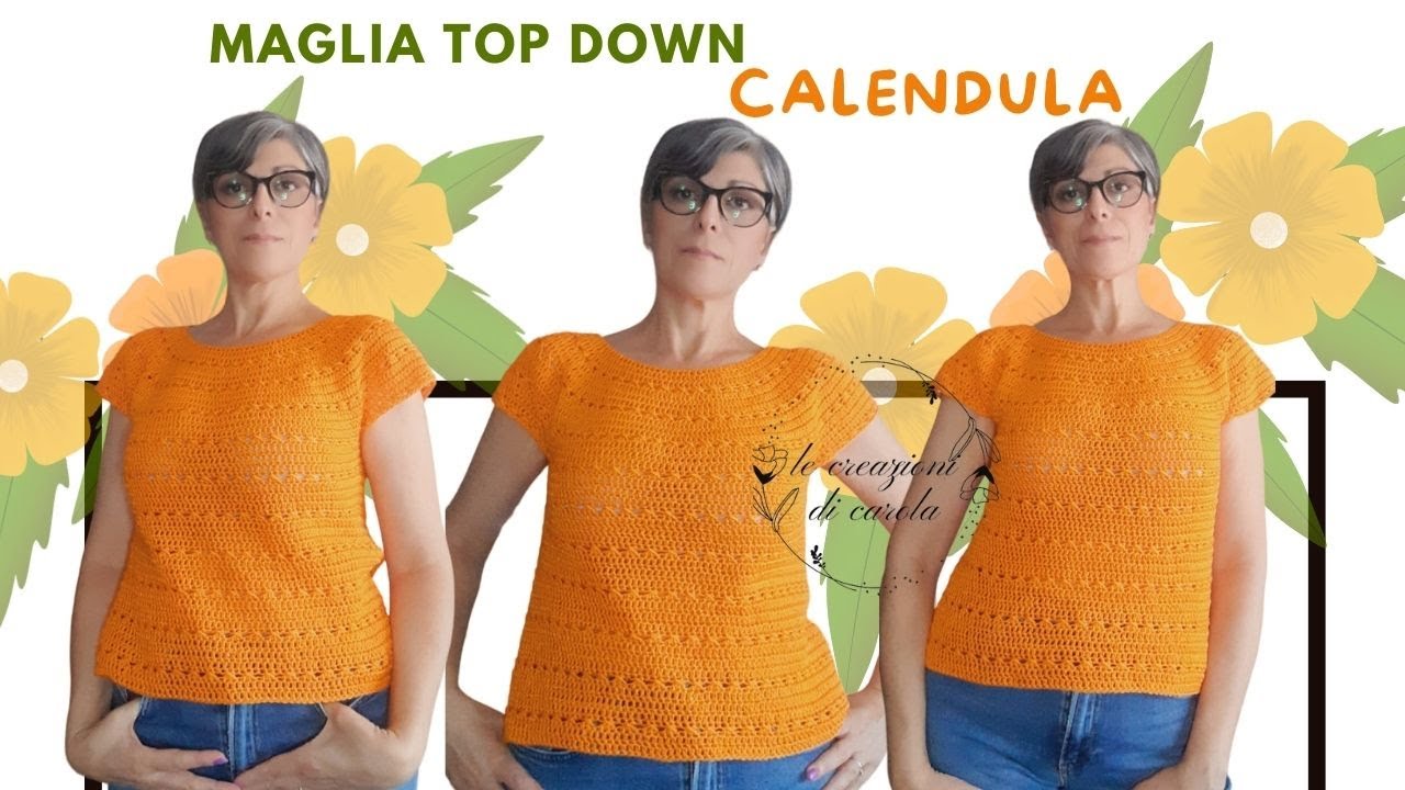 TUTORIAL: maglia top down 