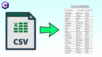 How To Read In a Csv/Txt File in Datagridview - C# WPF
