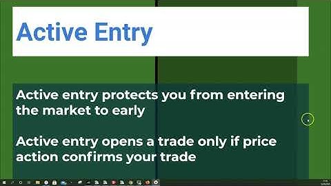 Active Entry checks price action for every of your trades - MT4 trade manager Metagrid