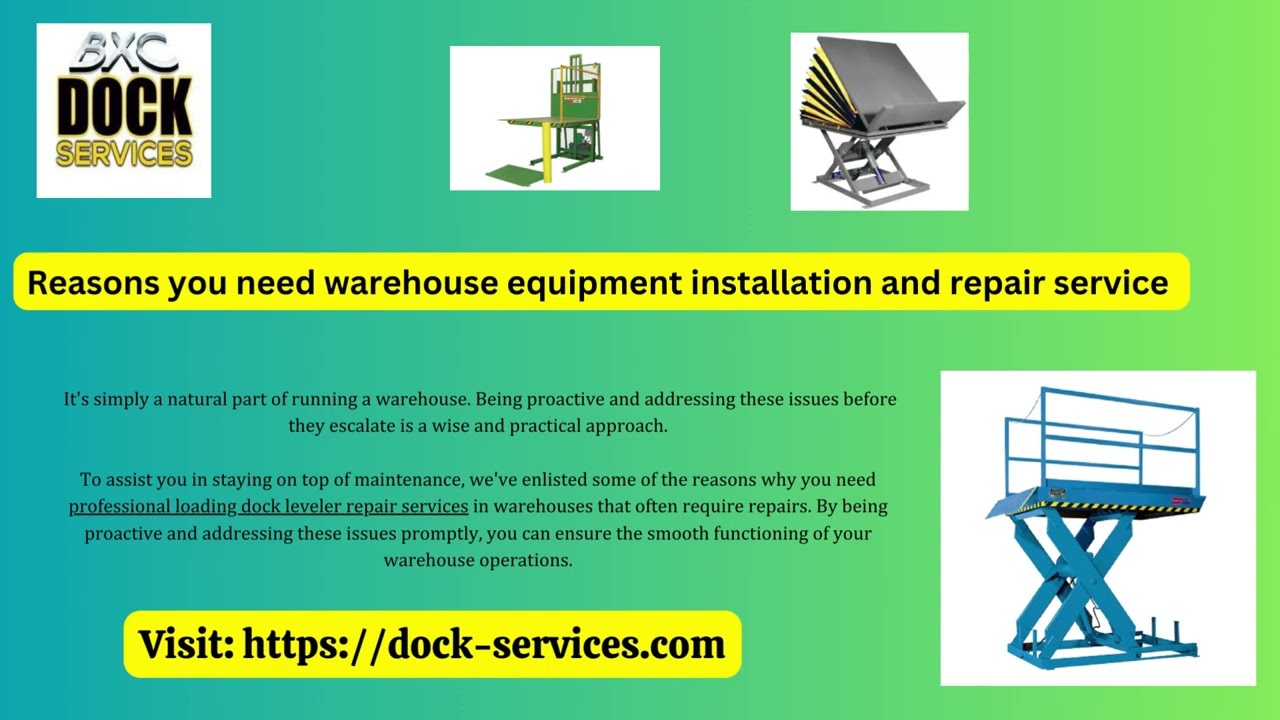 warehouse equipment installation in South Florida