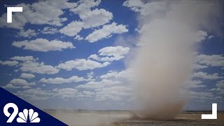 Why several dust devils were spotted in Colorado over the weekend
