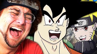 The Hokage Of Bars? What Am I Watching?? Kaggy Reacts To Goku Vs. Naruto Rap Battle