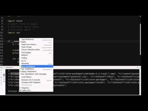Python 01-28: Python Path