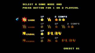 Bomber Man (Arcade) - Game Select (20 minutes extended)