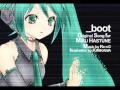 Hatsune Miku "_boot" English subtitles 初音ミク