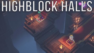 Minecraft Dungeons - Highblock Halls Walkthrough (No Commentary)