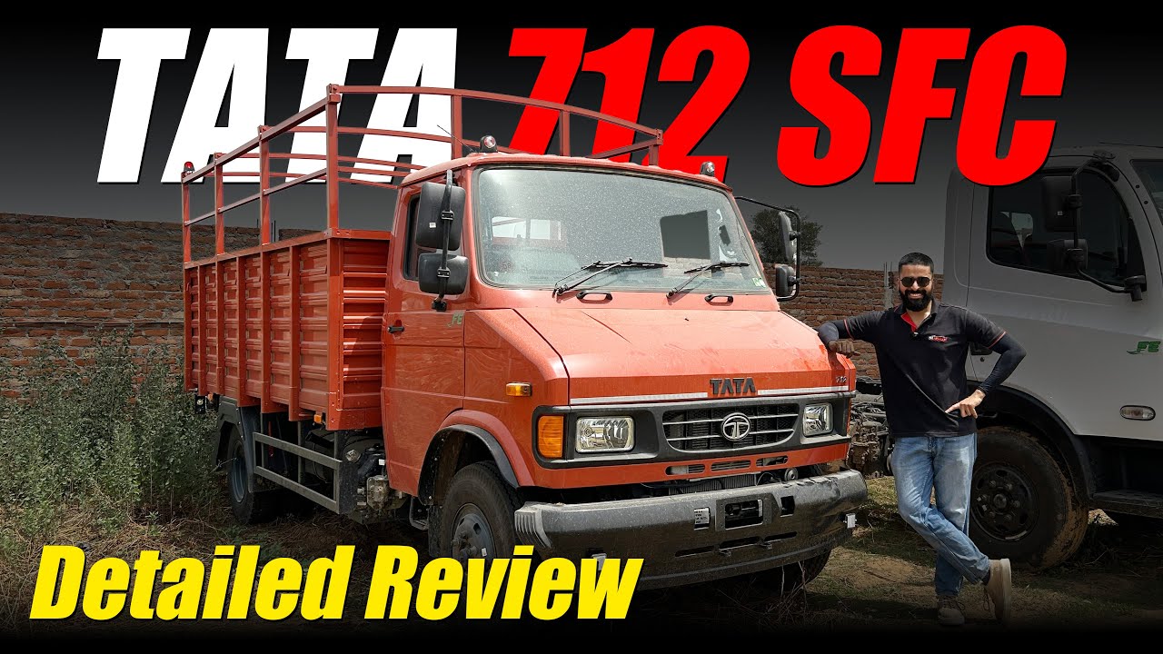 🔴2025 New Tata 712 SFC Truck Review | इंटरसिटी रूट्स पर चलाने के लिए बेस्ट ट्रक #tata #91trucks