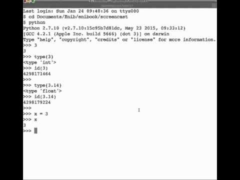 affectation en Python