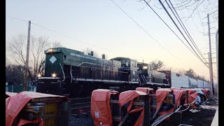 LIRR / NYAR - Merillon Ave - Construction Progress at the Station