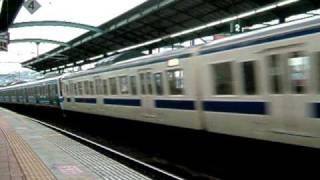 415系 (12両編成) 快速 南福岡行き 【スペースワールド駅・通過】