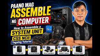 Assembling and Disassembling a Computer System | PAANO MAG BUO  NG COMPUTER STEP BY STEP TUTORIAL