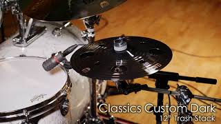 Meinl Cymbals Classics Custom Dark Trash Stack Morph Demo