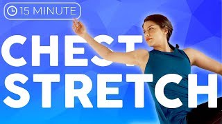 15 minute Yoga Stretch for Chest & Back screenshot 2