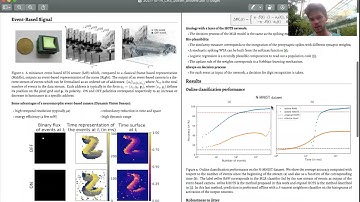 From event-based computations to a bio-plausible Spiking Neural Network - CRS 2021