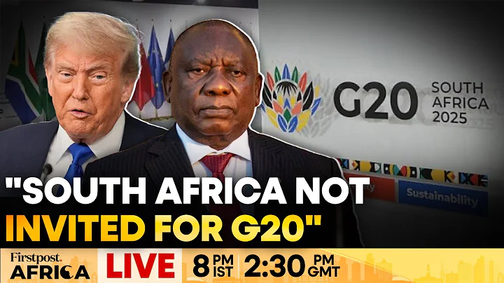 LIVE: Trump Says South Africa Won't Be Invited for G20, Ramaphosa Reacts | Firstpost Africa | N18G