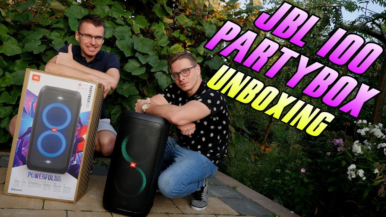 JBL Partybox 100 - i pierwsze wrażenia z bestii! YouTube