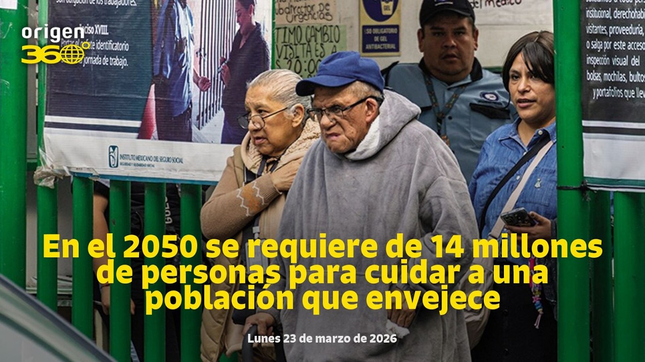 En Vivo | En el 2050 se requiere de 14 millones de personas para cuidar a una población que envejece