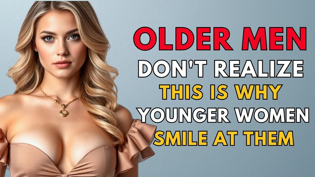 Older Men Don’t Realise THIS Is Why Younger Women Smile At Them| Dating advice for men