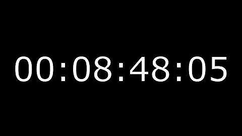 24 Hour Timer  Count Up 42 Fps