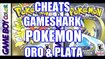 Cheats / Gamesharks para Pokémon Oro y Plata | Trucos para Pokémon Oro y Plata