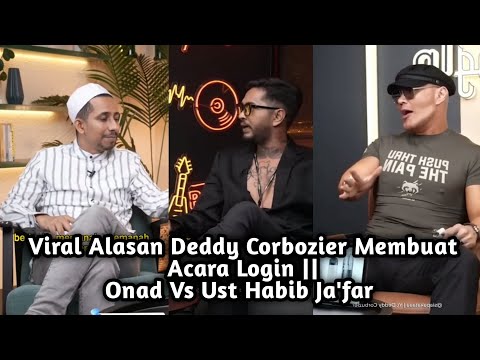 Viral‼️Alasan Deddy Corbozier Membuat Acara Login 