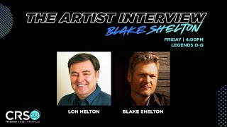 CRS 2022: Artist interview Blake Shelton