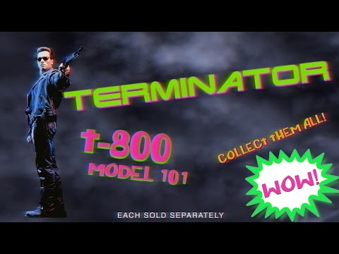 Terminator 2 opnieuw vormgegeven als speelgoedreclame - trailermix