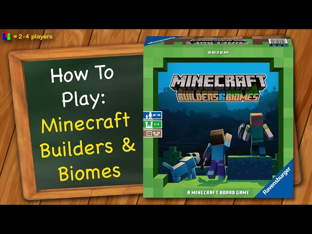 Minecraft: Builders & Biomes Brings the Action to (Board Game) Life