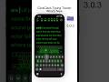 ClickClack 3.0.3 smoother stats, Neon Terminal theme, new cursor options #iosapp #TypingTest #WPM