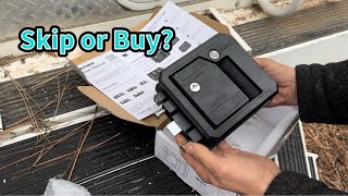 Everything whats included + Quality+ Close up reviewKohree Class C Mechanical RV Door Lock Replaceme