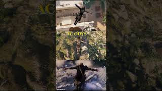 Which Leap Of Faith Was The Most Epic? Ac Origins Vs Odyssey Vs Valhalla