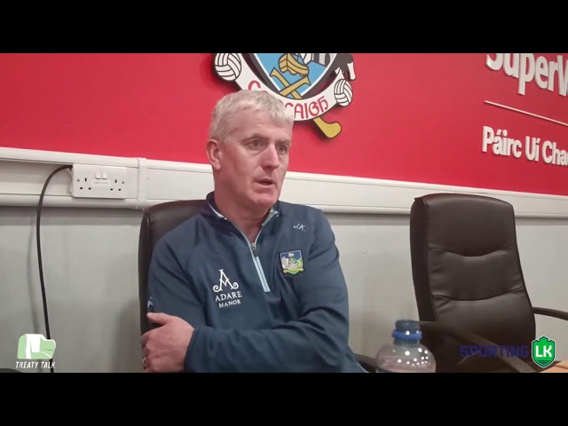 John Kiely reacts to Cork loss We put ourselves in a position to win the game #SportLK class=