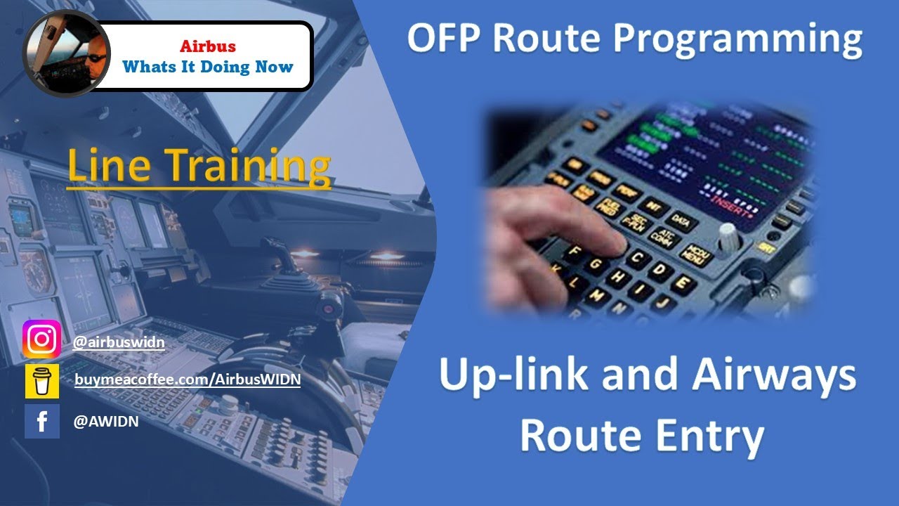 FMGC Route Programming - YouTube