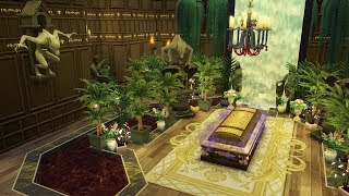 The Sims 4: Speed Build | Vampire House  -  the vampire chamber | No CC