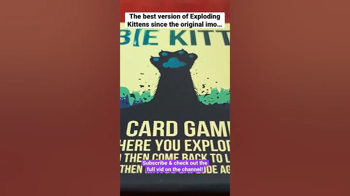 Zombies AND Kittens?! It doesn’t get better than this.