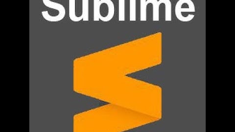 uninstall sublime