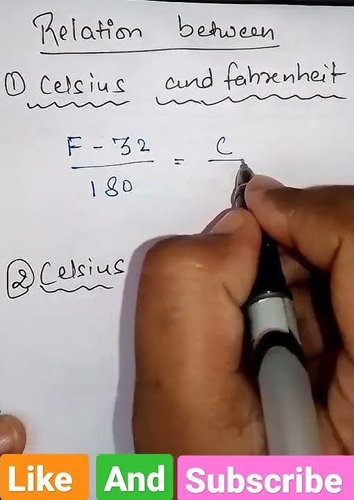 #shorts #relation between #celsius #fahrenheit #kelvin #like #learn #subscribe