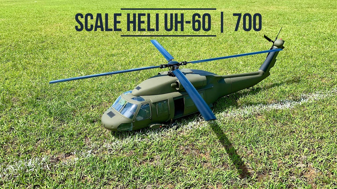 Roban UH 60 700 size RC Helicopter Test Flight YouTube
