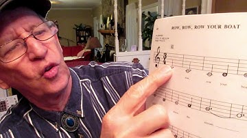 Row Row Row Your Boat.  Beginner ukulele song number two!